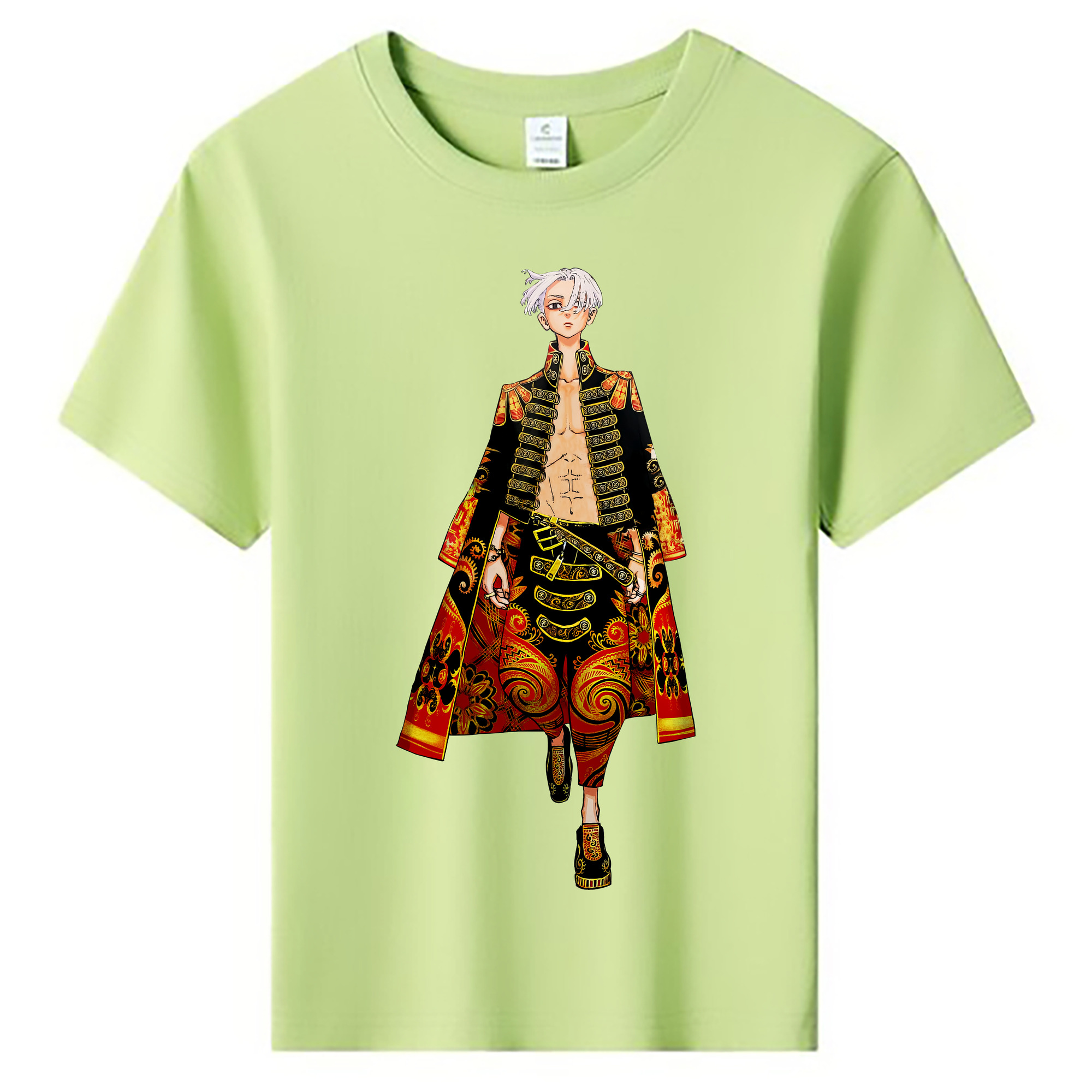 （画像用） 東京リベンジャーズ Tokyo Revengers 綿100％キッズTシャツ（フロントプリント）